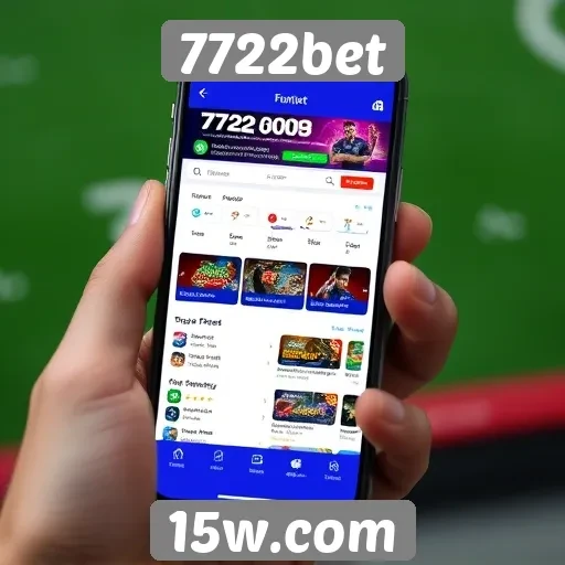 Acessibilidade do site 7722bet em dispositivos móveis